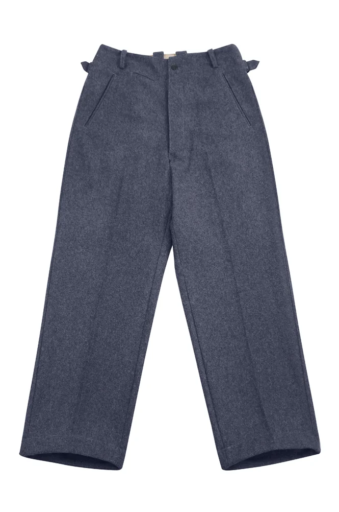   Luftwaffe German Officer Wool Straight Trousers German-Uniform
