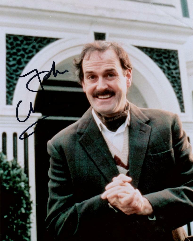 John Cleese Fawlty Towers SIGNED AUTOGRAPHED 10 X 8