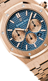 Rose Gold 904L Steel Blue Dial - Automatic - 41mm
