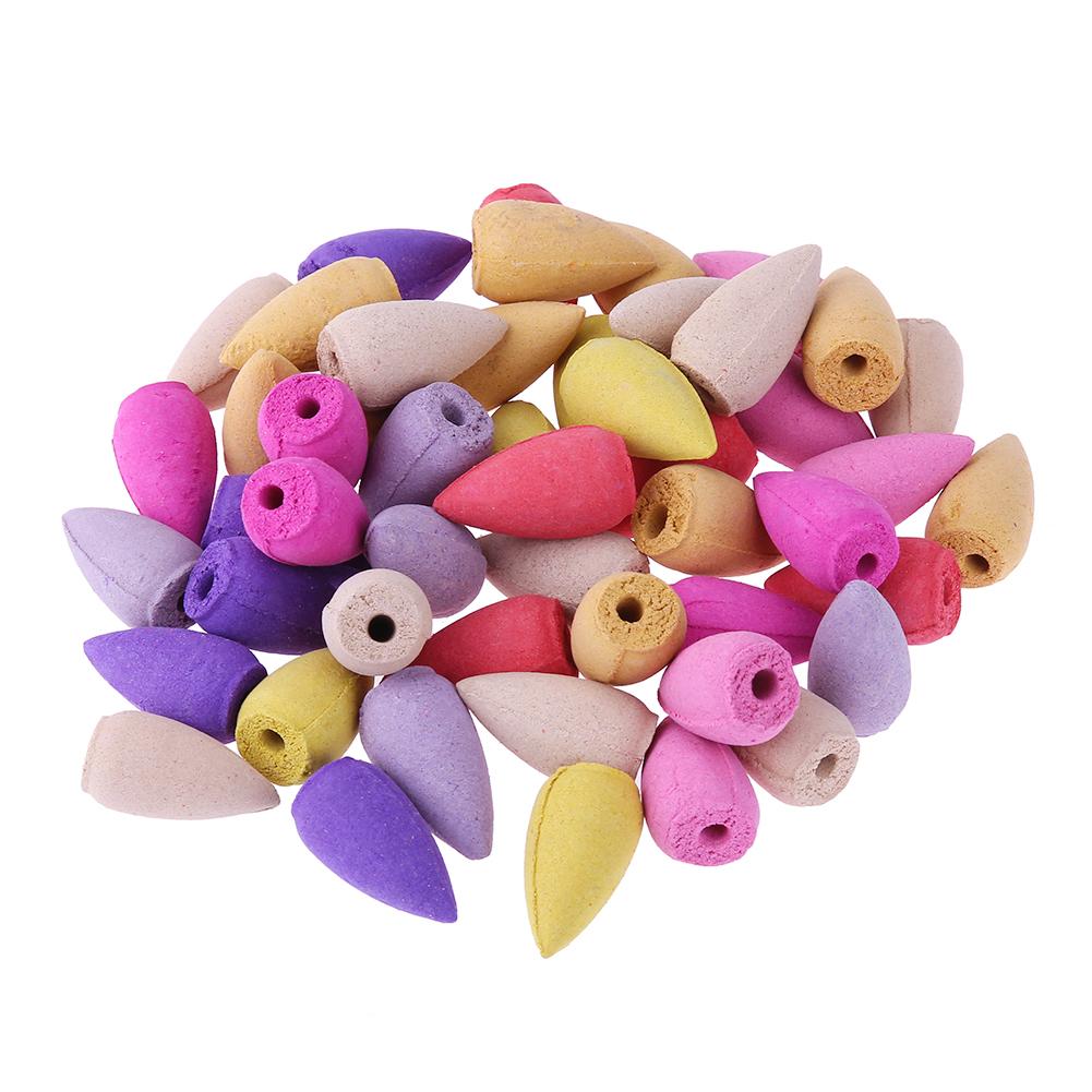 

20 pcs Backflow Floral Incense Deodorant Insect Moisture Repellent Spices, 501 Original