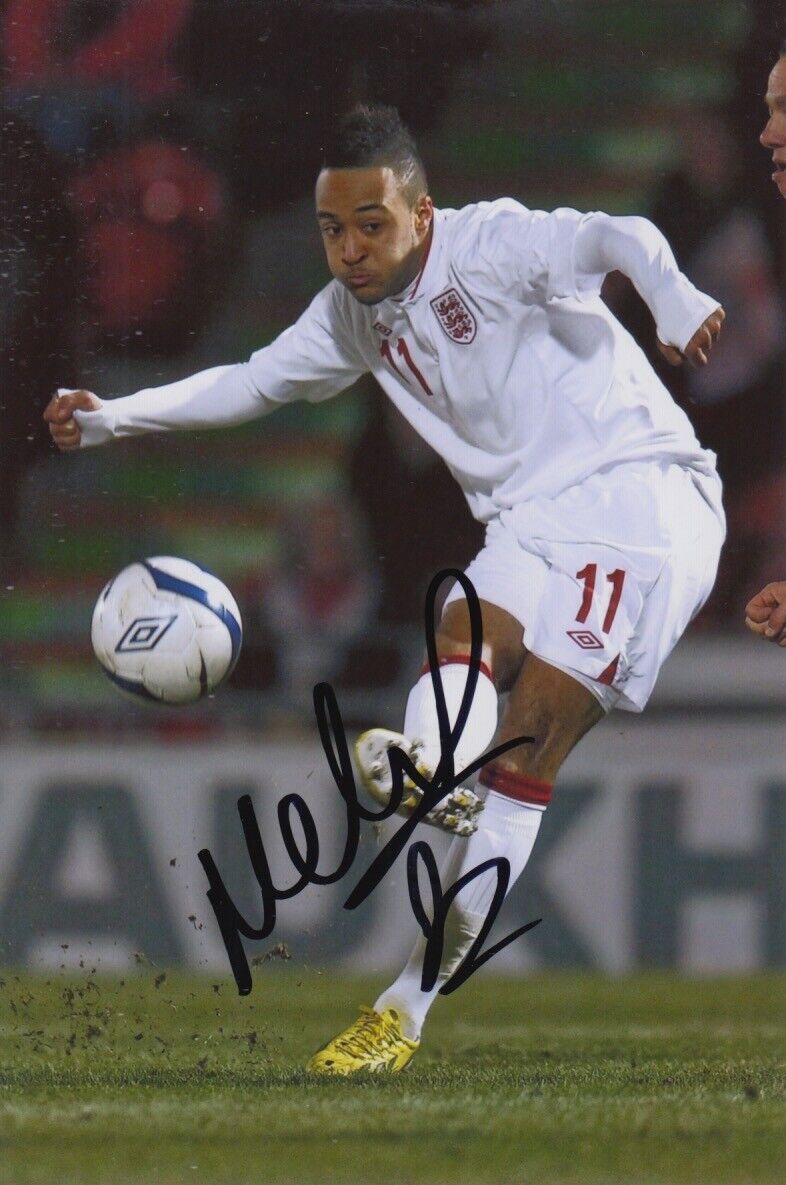 NATHAN REDMOND HAND SIGNED 6X4 Photo Poster painting - FOOTBALL AUTOGRAPH - ENGLAND.