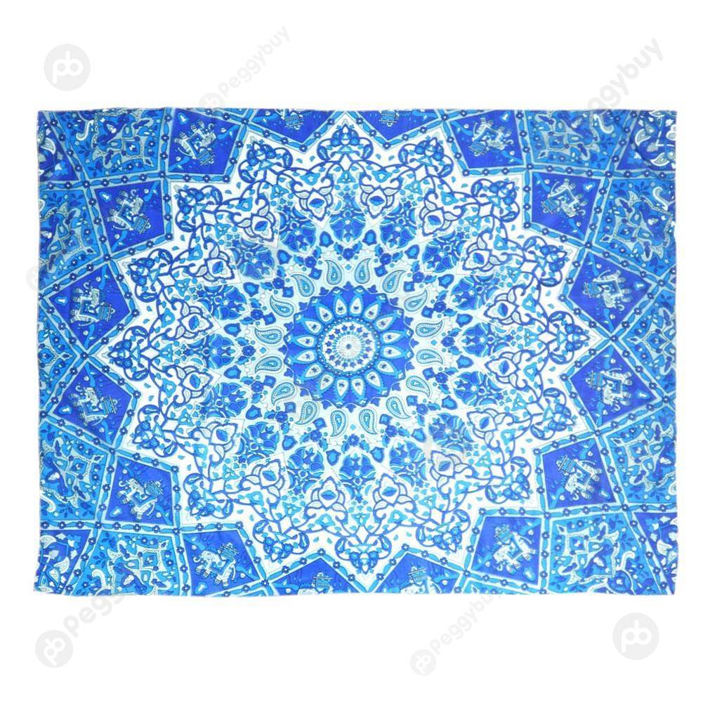

Geometric Printing Carpet Sleeping Blanket Tapestry (Mandala17 200x150cm, 200*150cm, 501 Original