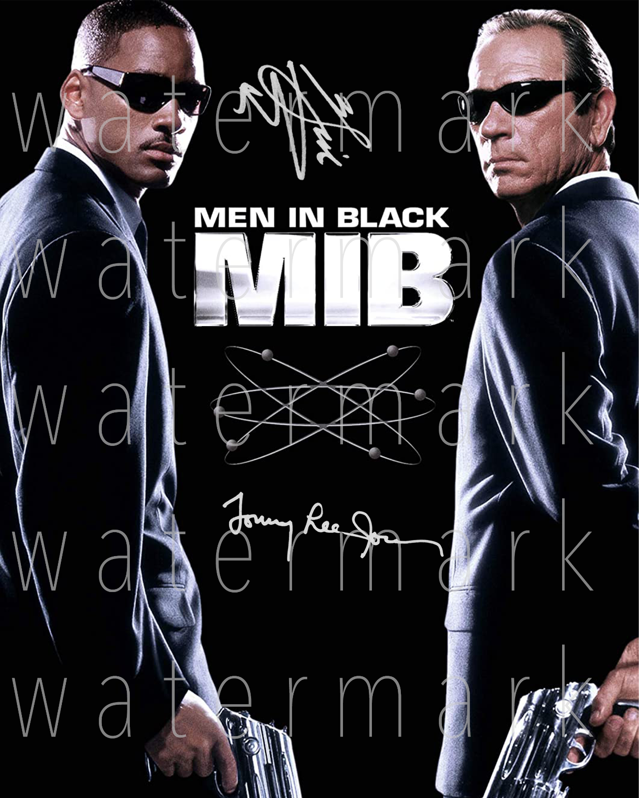 Men In Black Will Smith Tommy Lee signed Photo Poster painting 8X10 poster picture autograph RP