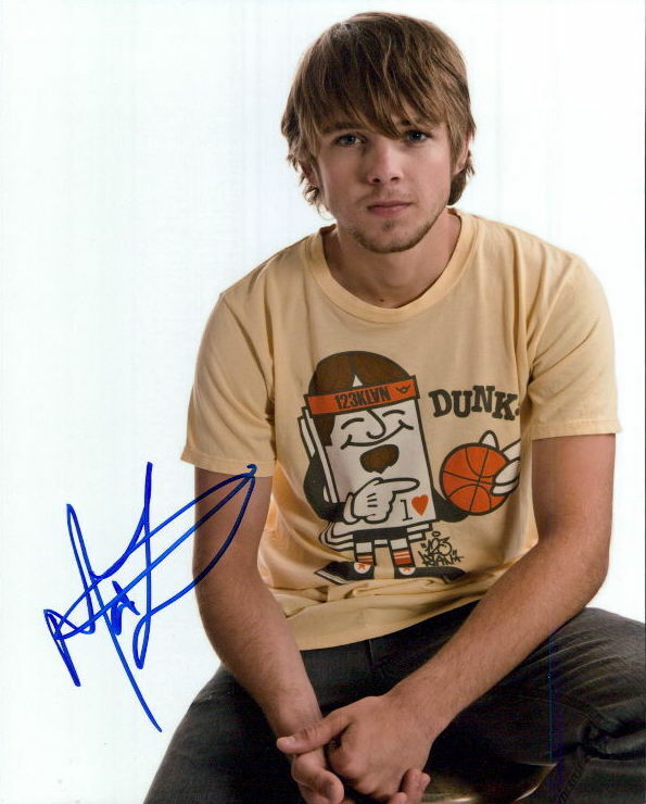 Max Thieriot (SEAL Team) signed 8x10 Photo Poster painting In-person