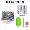 Diamond Tissue Organizer Exquisite Craftsmanship for Bathroom Bedroom Decor (Garden Butterfly)
