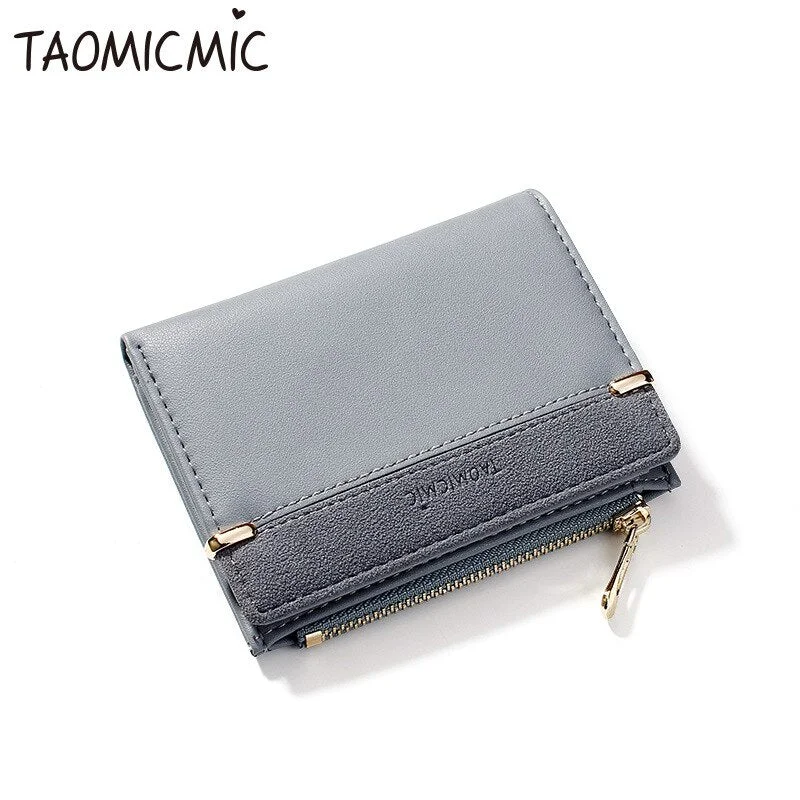 Women's Wallet Short Women Coin Purse Fashion Wallets for Woman Card Holder Small Ladies Wallet Female Hasp Mini Clutch for Girl