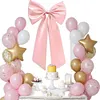Large Bow Decor Satin Ribbon Bow Tie Giant Hanging Bowknot Party Wall Decoration