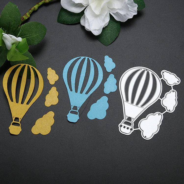 Scrapbook Series - Fire Balloon Craft Decorative Paper Art Embossing Cutting Die