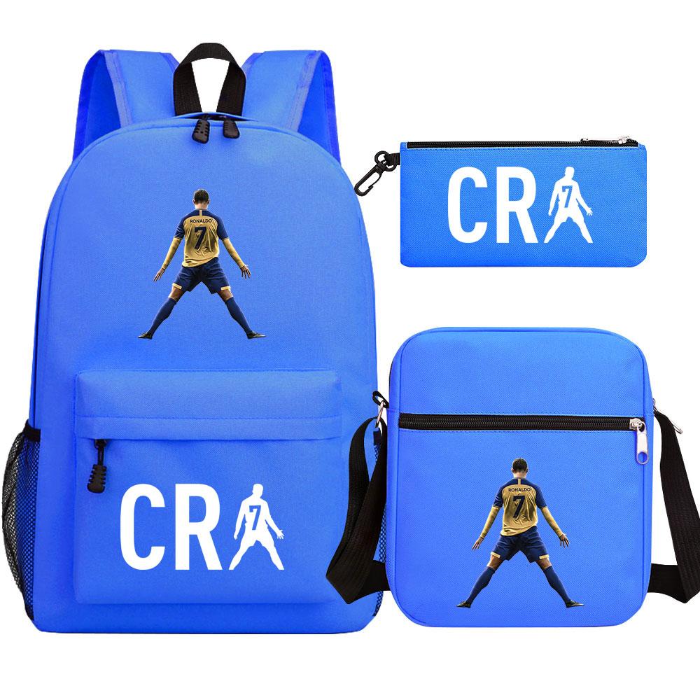 Mayoulove Cristiano Ronaldo Backpack Large Capacity Lightweight for School and Outdoor Activities-Mayoulove