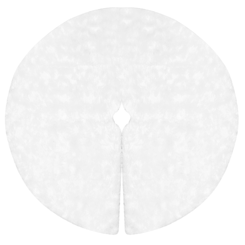 

Solid Color Fleece Christmas Tree Skirt, 501 Original