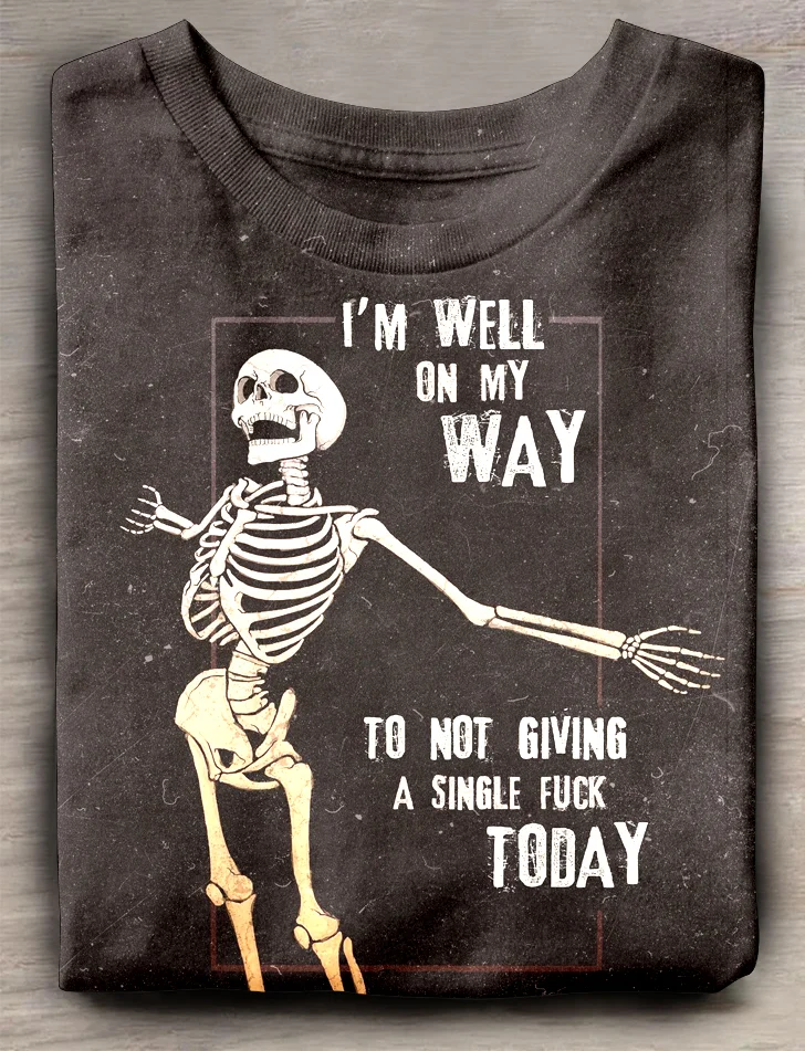Eagerlys  A Single Fuck Today T-shirt Eagerlys
