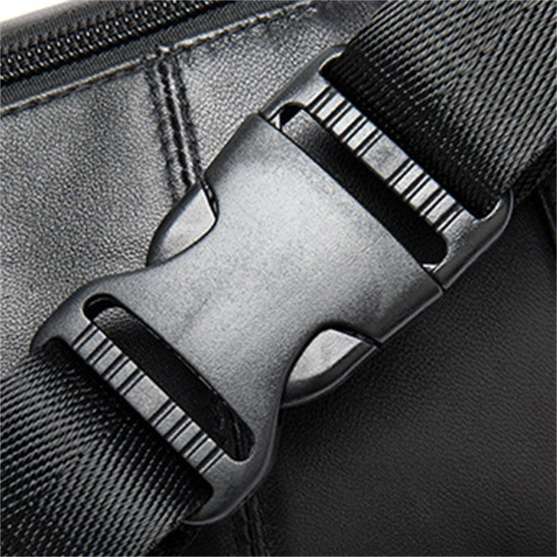 Simple Style Leather Casual Waist Bag Fashion Crossbody Bag