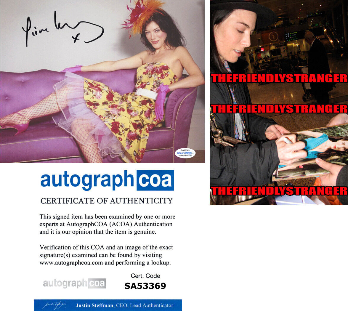 JAIME MURRAY signed Autographed 8X10 Photo Poster painting ee PROOF - Sexy DEXTER Hot ACOA COA