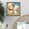 Diamond Painting -DIY Full Round Drill Lion Family(40*40 CM)
