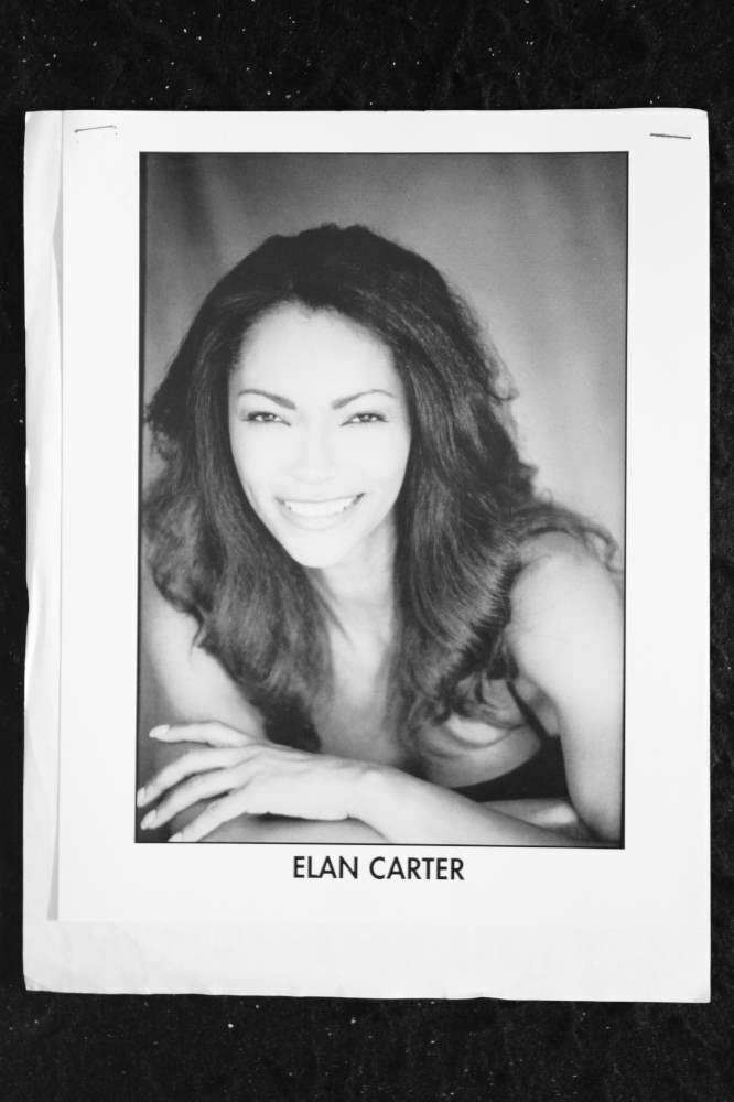 Elan Carter - 8x10 Headshot Photo Poster painting w/ Resume - Playboy June 94