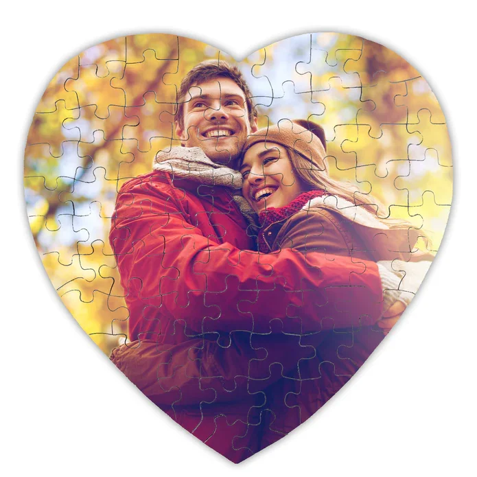 Photo Puzzle Magnets - Heart