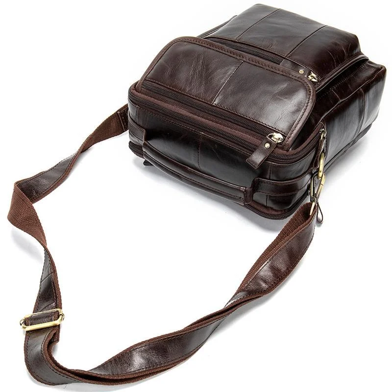 Casual Retro Leather Shoulder Bag Fashion Handbag