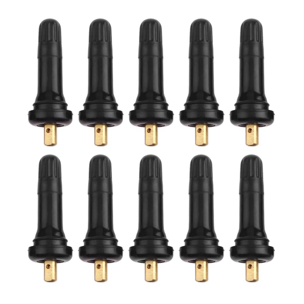 

10Pcs Rubber Valve Stems Tpms Tire Pressure Sensor Service Kit For Buick, 501 Original