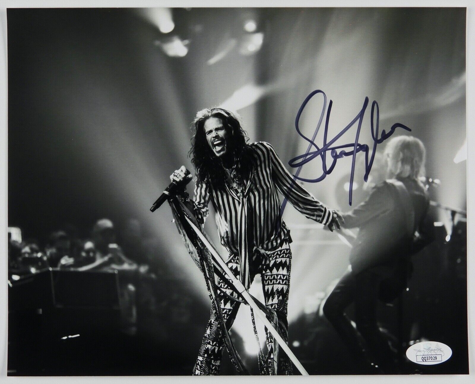 Steven Tyler Aerosmith Signed JSA Autograph Photo Poster painting 8 x 10