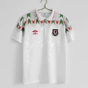 1990 Retro Wales Away Football Shirt 1:1 Thai Quality