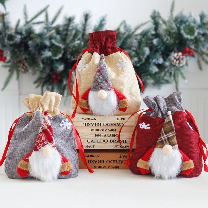 Christmas Cute Cartoon Party Festival Gift Bags Gift Wrapping Supplies3