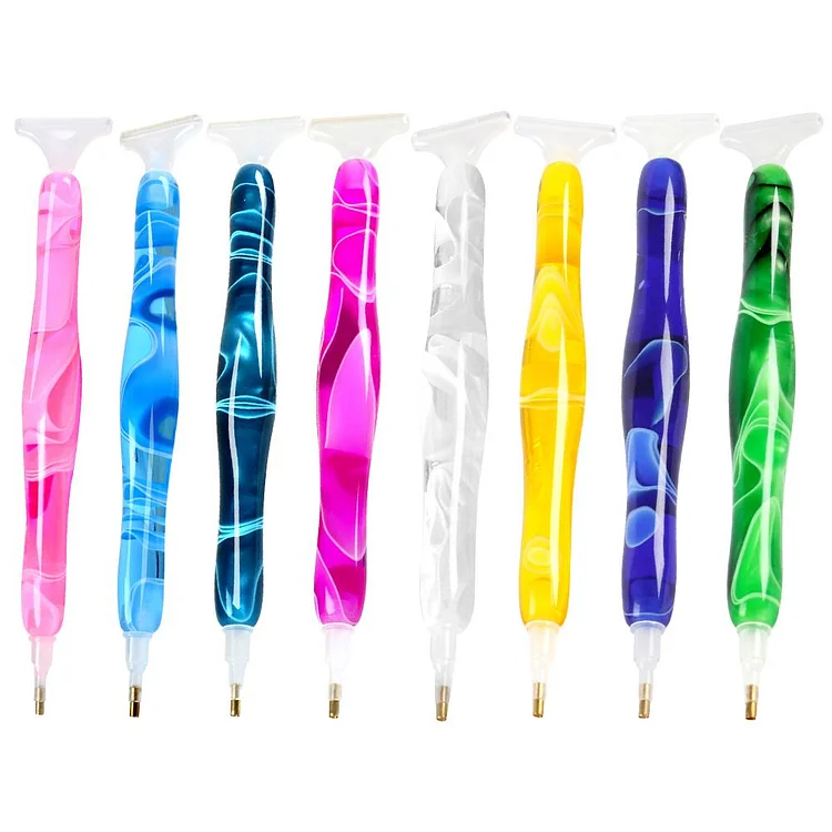 DIY Point Drill Pen for 5D Diamond Painting Colorful Tools Accessories