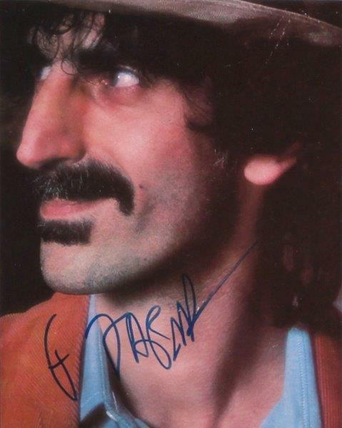 REPRINT - FRANK ZAPPA Legend Guitar Signed 8 x 10 Photo Poster painting Poster RP Man Cave