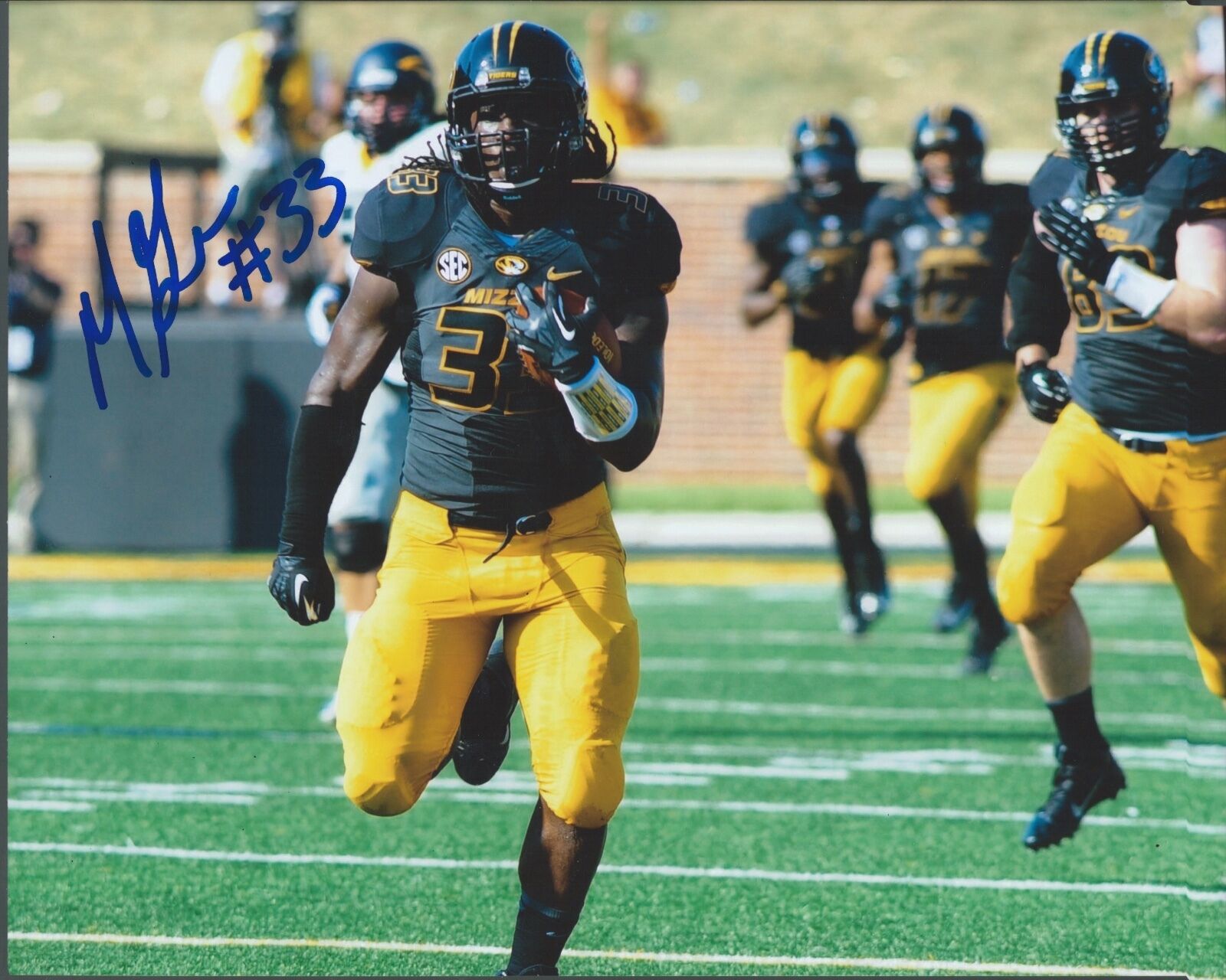 MARKUS GOLDEN Signed Autographed 8x10 Photo Poster painting Mizzou Arizona Cardinals PROOF COA