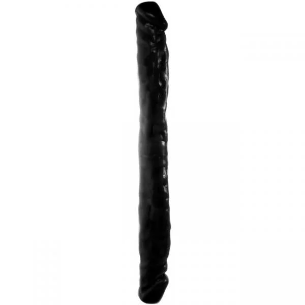 pornhint Pornhint Eighteen Double Ended Dildo Black Kinx