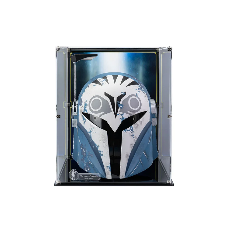 Display case for Star Wars™ Black Series BoKatan Kryze Helmet