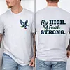 Fly High Finish Strong Seattle Seahawks Tee For Men