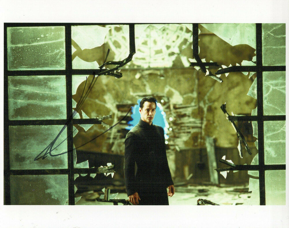 Keanu Reeves The Matrix Revolutions autographed Photo Poster painting signed 8x10 #3 Neo