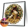 Retro Girl - Diamond Painting - Full Round Drill (Canvas|40*40cm)