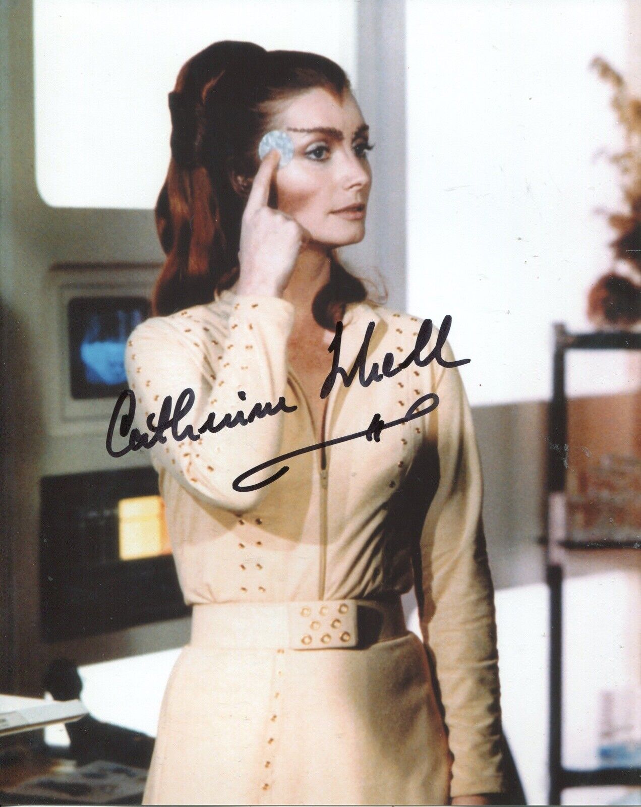 Actress Catherine Schell signed SPACE 1999 Photo Poster painting No8 - UACC DEALER SIGNING