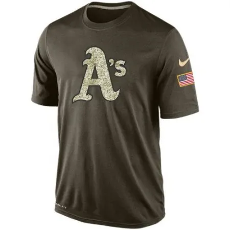 Men's Oakland Athletics Salute To Service  Dri-FiT T-Shirt