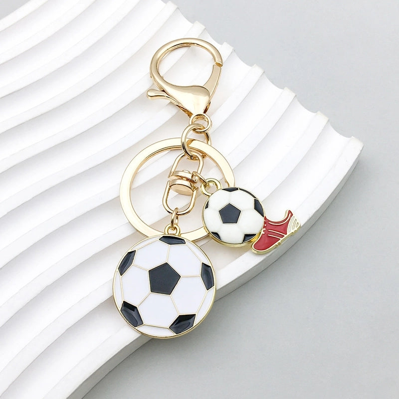 Classic Style Sports Football Football Player Zinc Alloy Unisex Bag Pendant Keychain