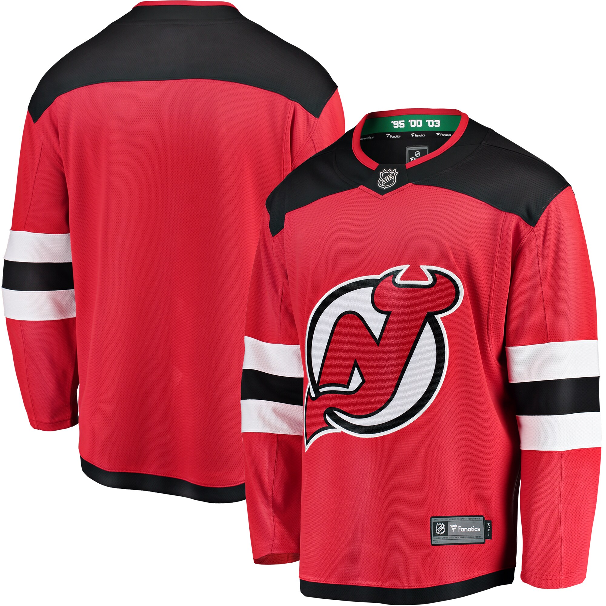 New Jersey Devils Fanatics Breakaway Home Jersey &ndash; Red mysite