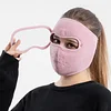 Masque chaud coupe-vent avec lunettes unisexe