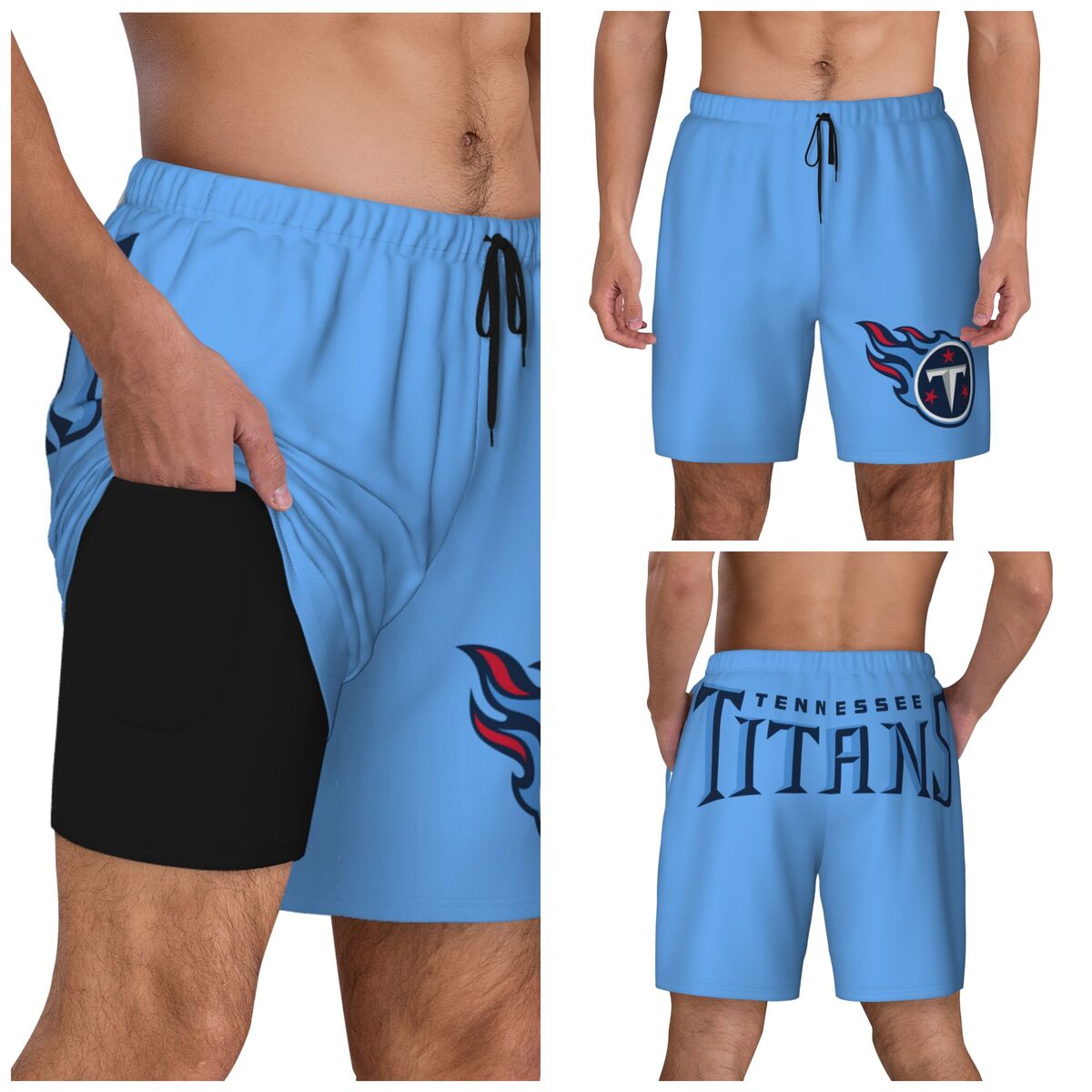 Tennessee Titans Swim Trunks Men