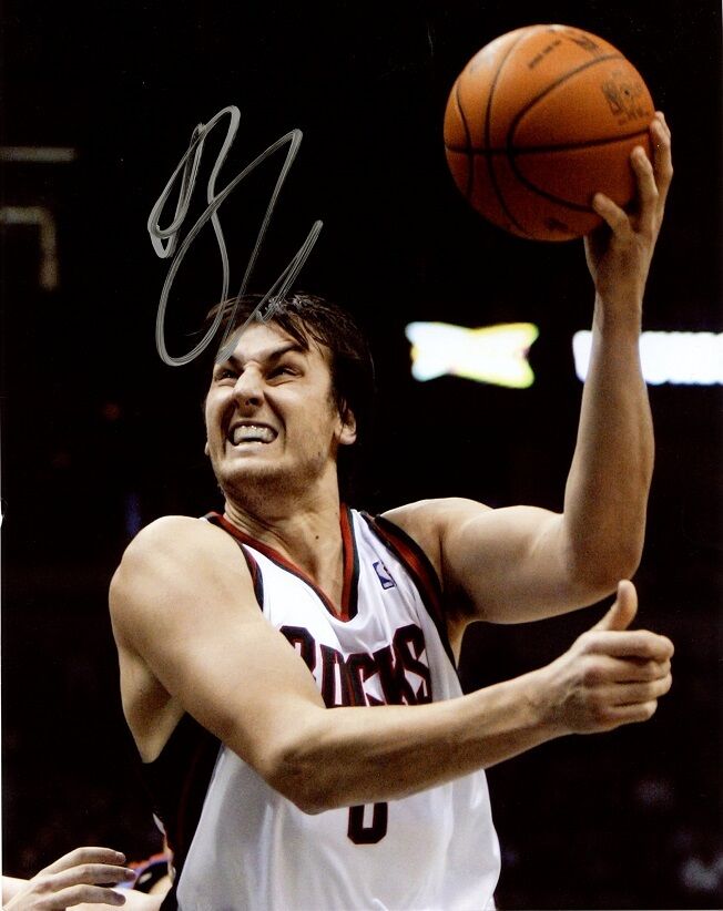 ANDREW BOGUT Signed Photo Poster painting