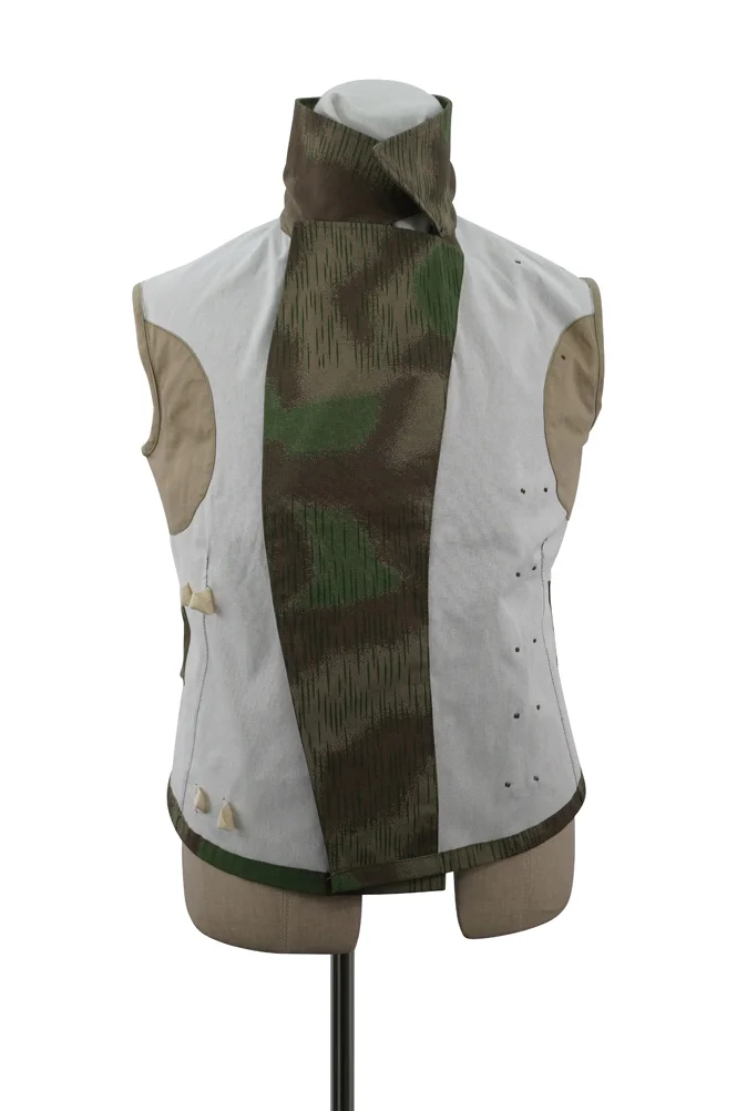   Wehrmacht German Marsh Sumpfsmuster 44 With Splinter Color Camo Panzer Wrap Jacket Type II German-Uniform