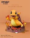 Starter Pok&eacute;mon Squirtle, Charmander & Bulbasaur - Pokemon Resin Statue - PPAP Studios