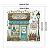 Sewing House-14CT Stamped Cross Stitch 40*40cm/15.75*15.75in