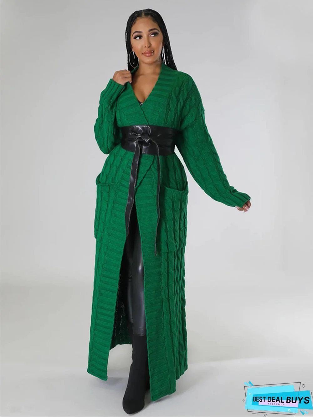 Sexy Casual Solid Color Long Sleeve Sweater