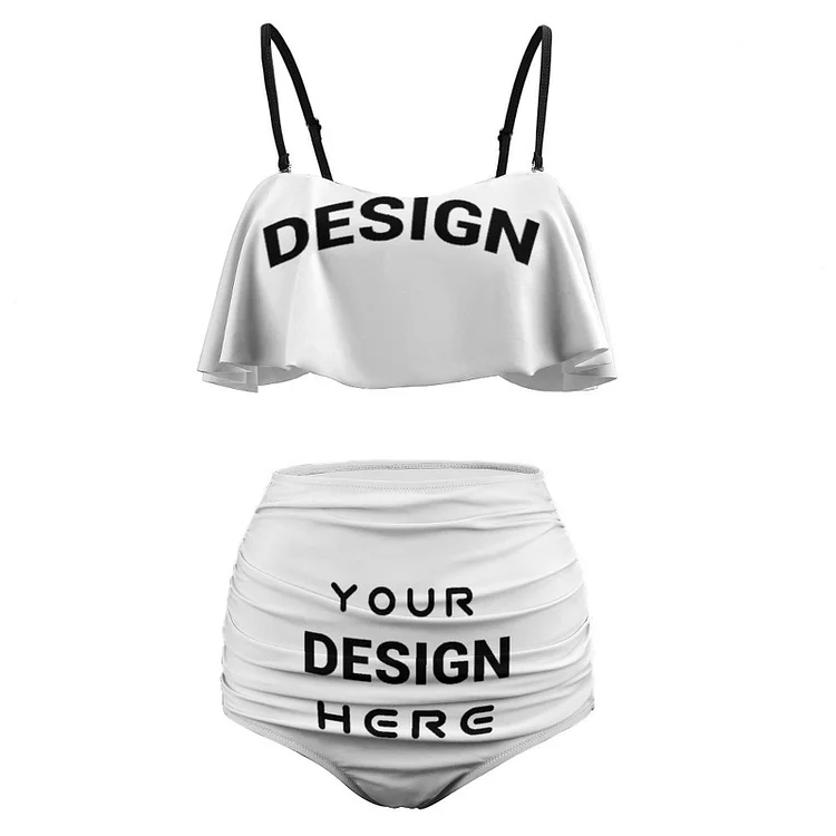 Personalized Design Women's Two-piece Swimsuit Full Print