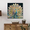 (Pre-Framed)Peacock-Special Shape Diamond Painting Kit(25x25cm)