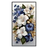 Flower-11CT Stamped Cross Stitch 40*70cm (Big Size)