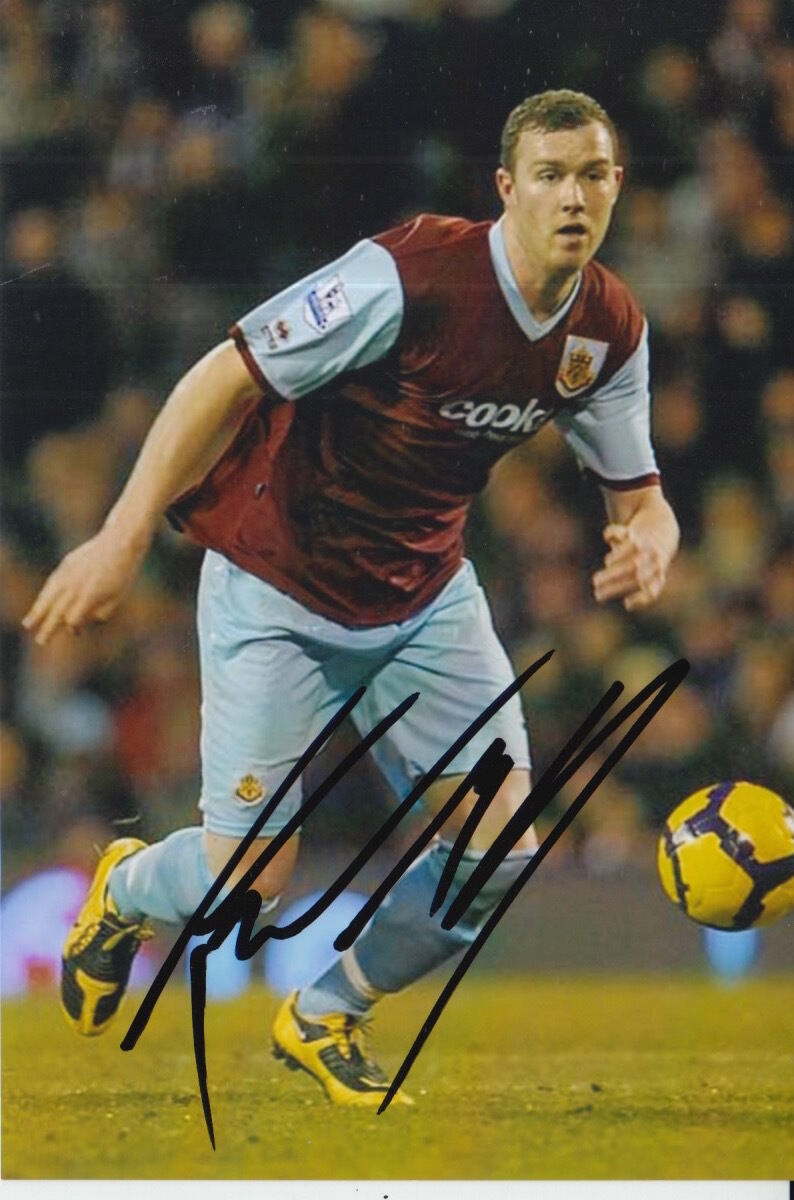 BURNLEY HAND SIGNED KEVIN MCDONALD 6X4 Photo Poster painting 1.