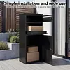 [US Local Warehouse] Galvanized Steel Large Package Drop Boxes Anti-Theft Lockable for Porch Curbside