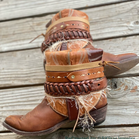 Women Vintage Buckle Booties